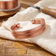 Miriam's Bracken Copper Bracelet