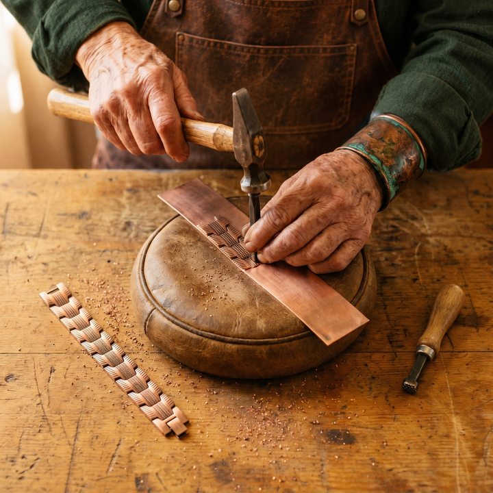 Miriam's Crag Copper Bracelet
