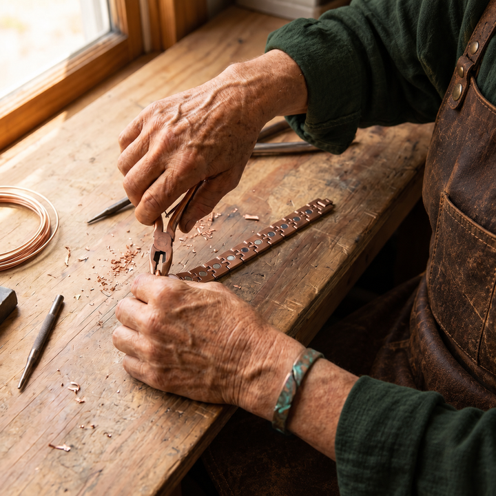 Miriam's Pike Men's Copper Bracelet