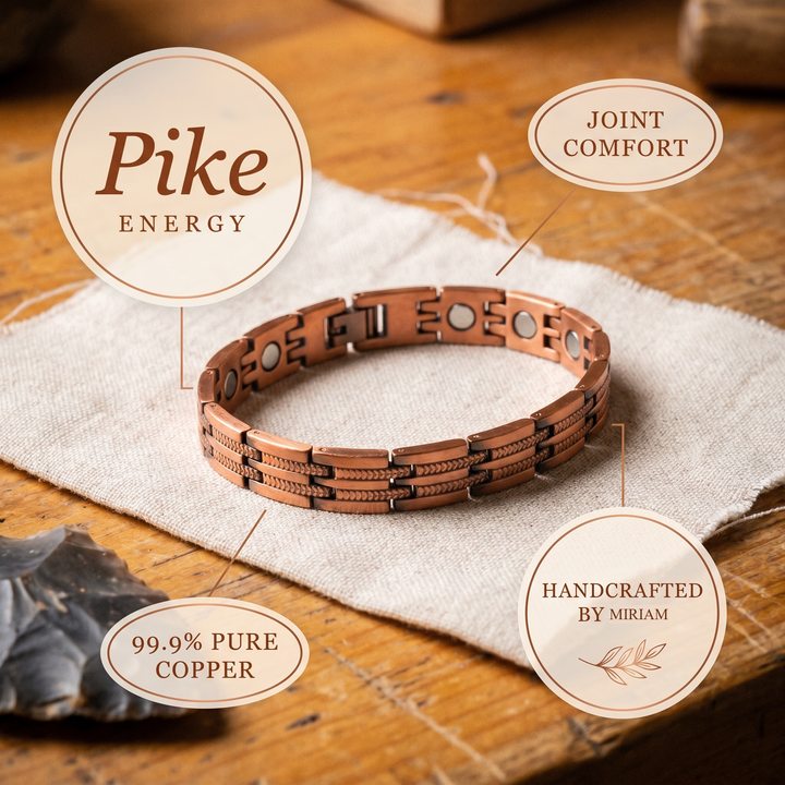 Miriam's Pike Men's Copper Bracelet