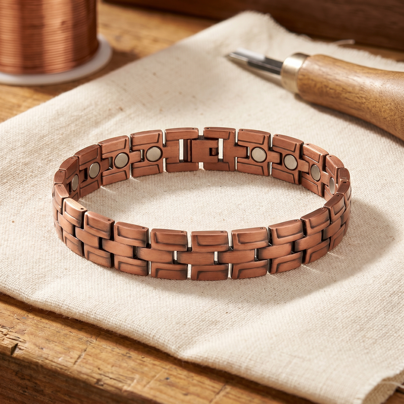 Miriam's Gorse Men's Copper Bracelet