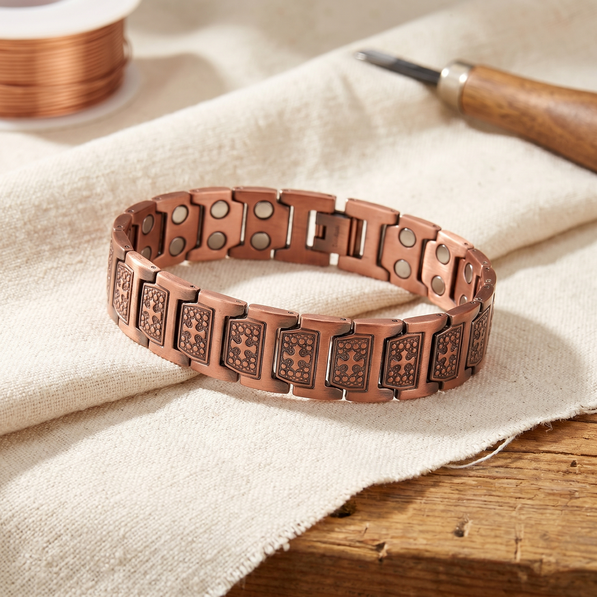 Miriam's Gale Men's Copper Bracelet