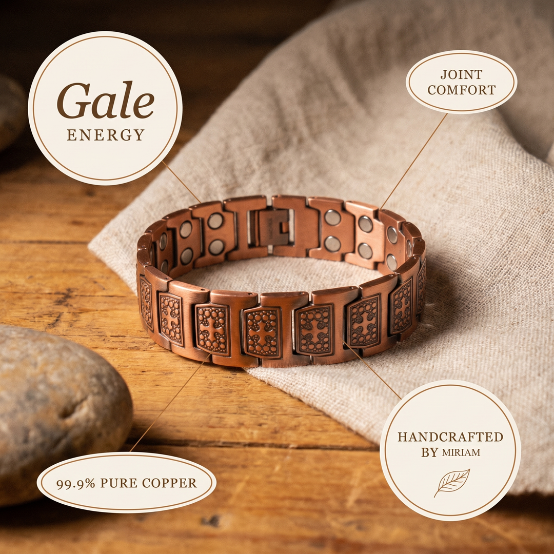 Miriam's Gale Men's Copper Bracelet