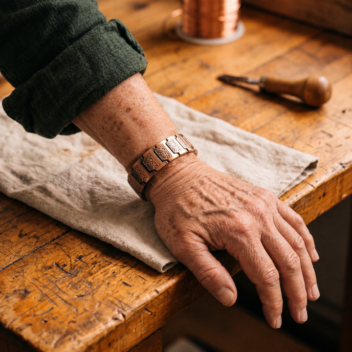 Miriam's Glen Men's Copper Bracelet