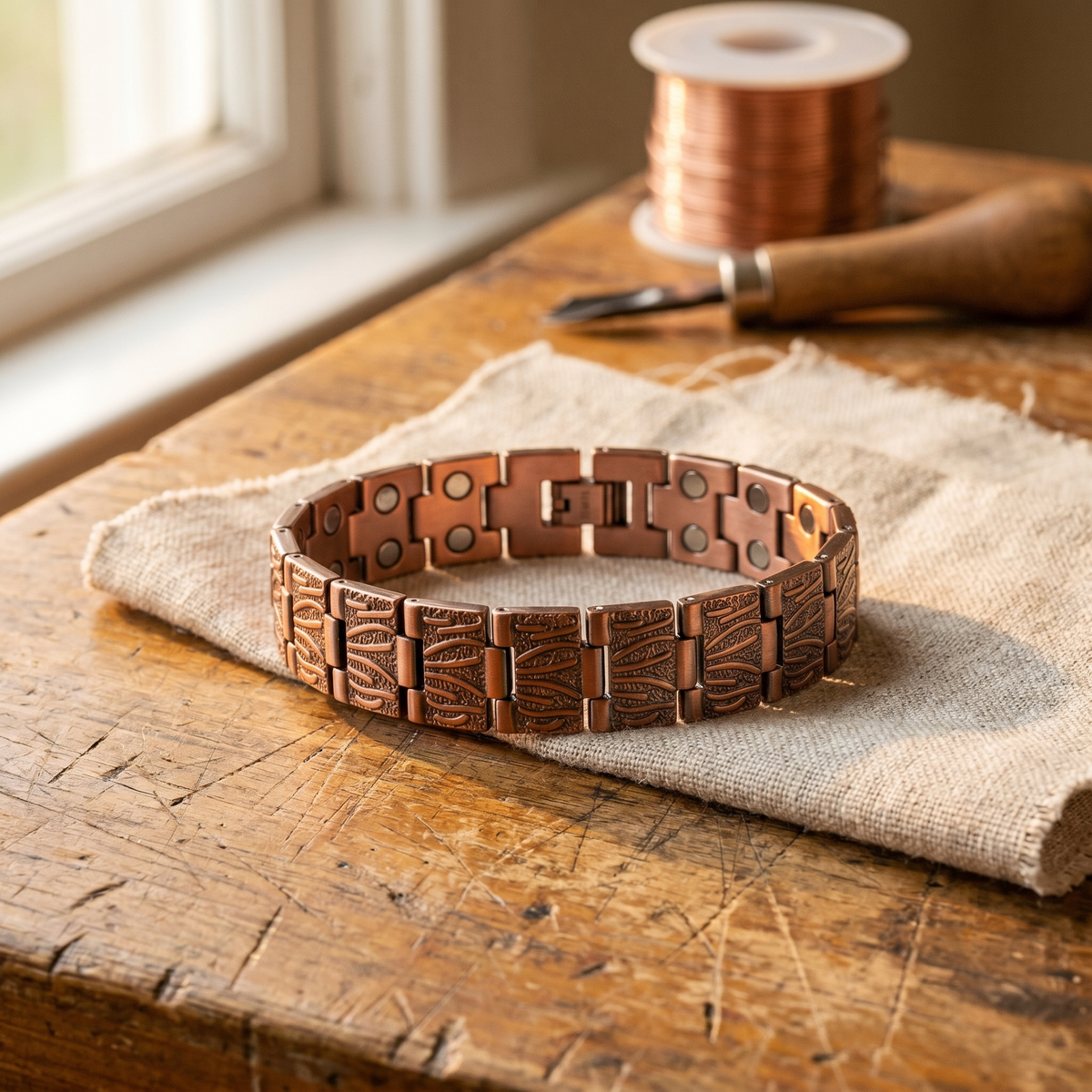 Miriam's Grit Men's Copper Bracelet