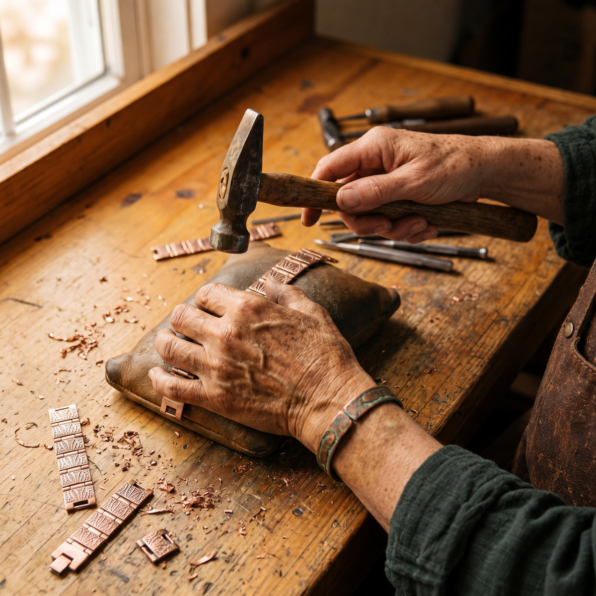 Miriam's Grit Men's Copper Bracelet