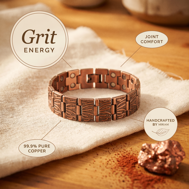 Miriam's Grit Men's Copper Bracelet