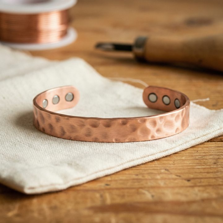Miriam's Lodestone Copper Bracelet