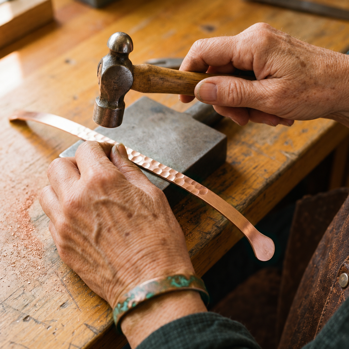 Miriam's Lodestone Copper Bracelet