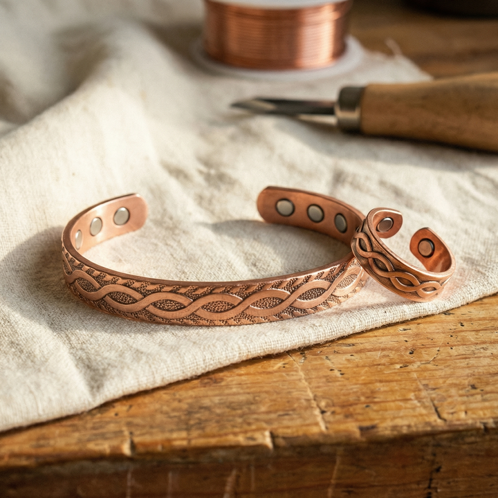 Miriam's Knot Copper Set