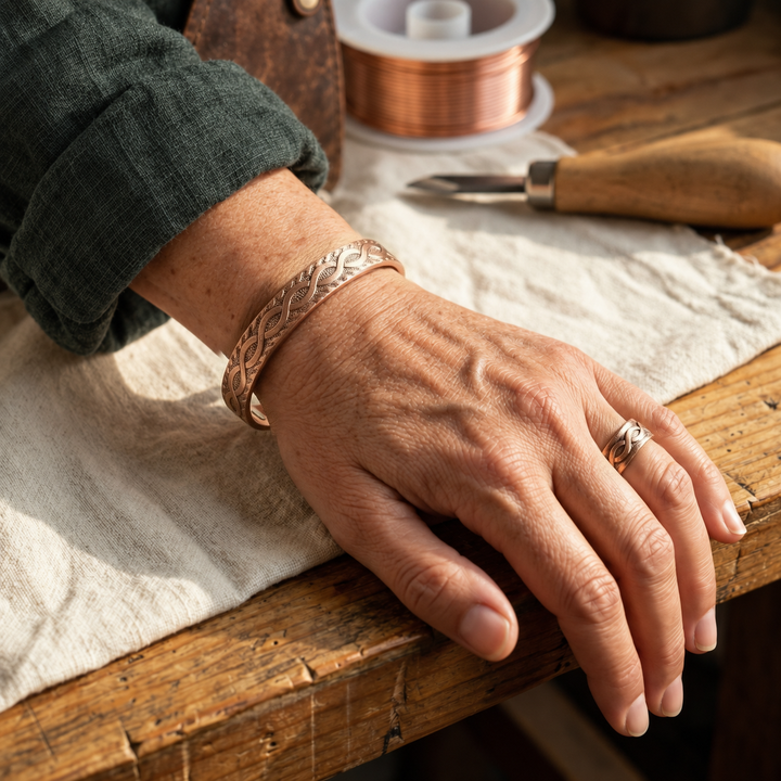 Miriam's Knot Copper Set