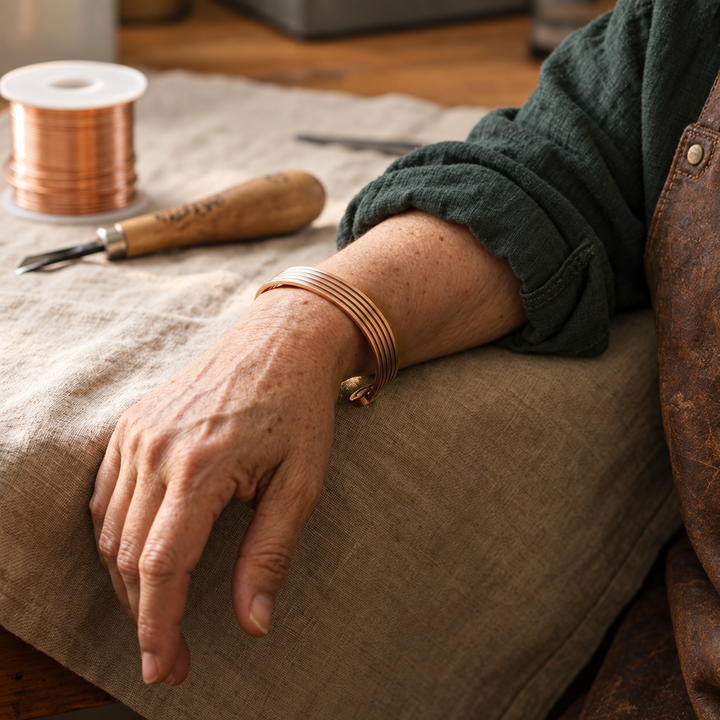 Miriam's Ridge Copper Bracelet