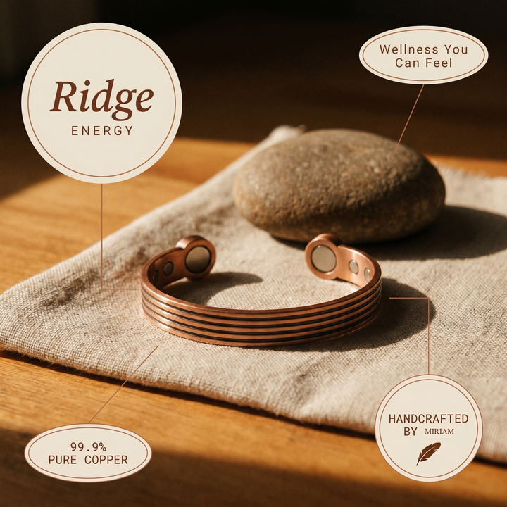 Miriam's Ridge Copper Bracelet