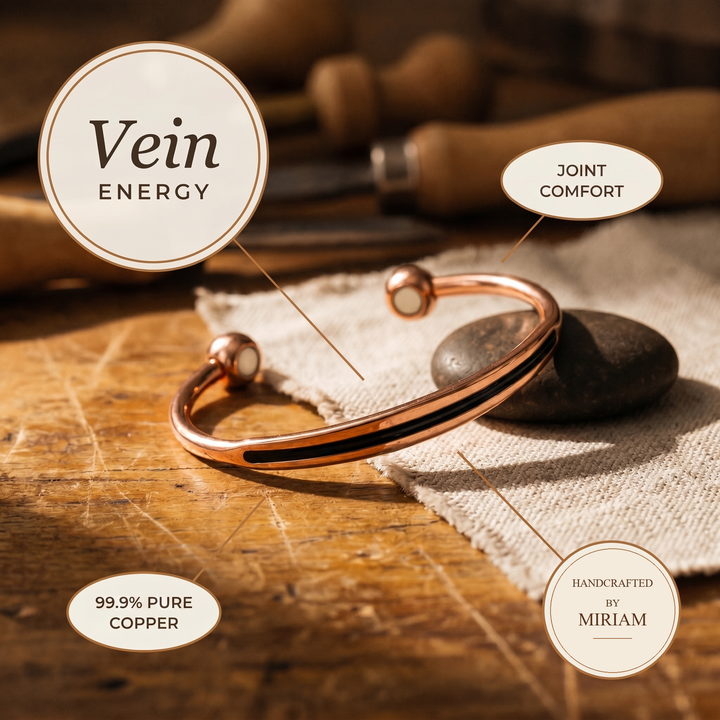Miriam's Vein Copper Bracelet