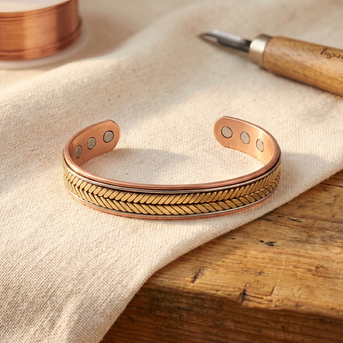 Miriam's Harvest Copper Bracelet