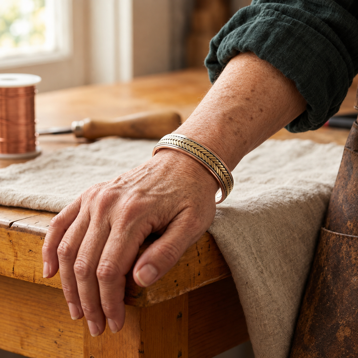 Miriam's Harvest Copper Bracelet