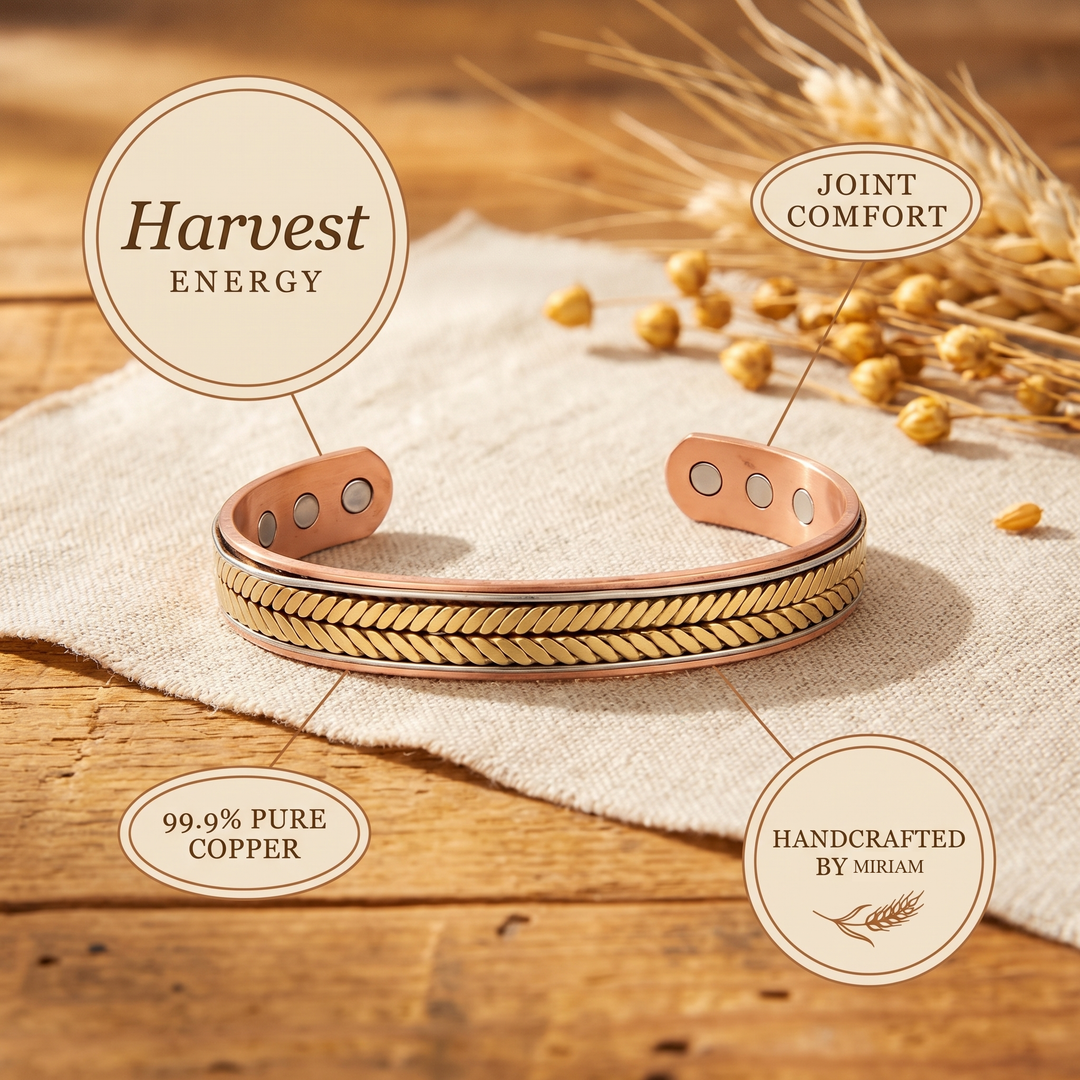 Miriam's Harvest Copper Bracelet
