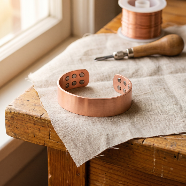 Miriam's Anvil Copper Bracelet
