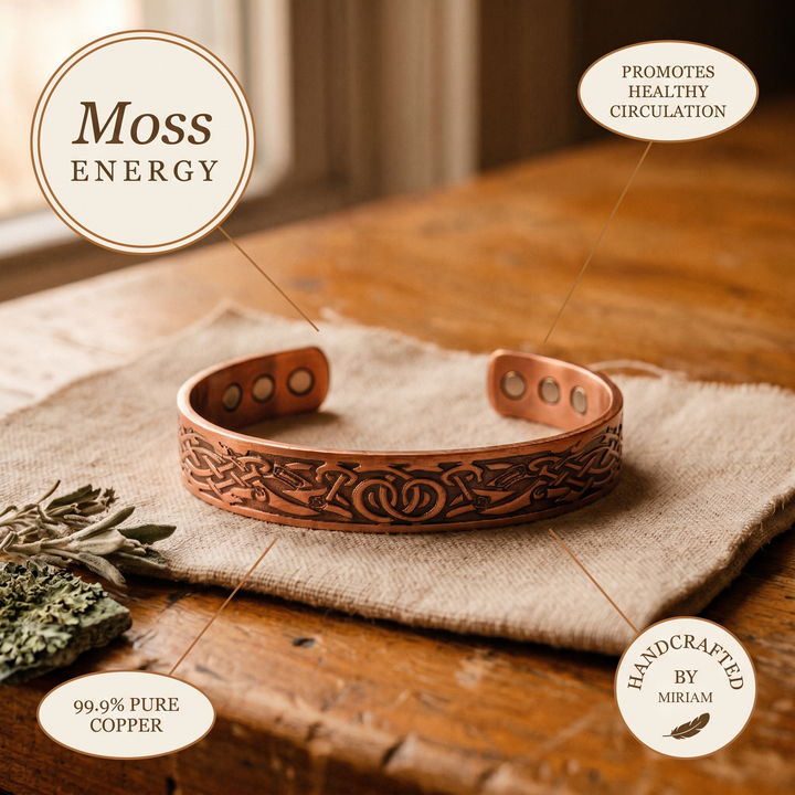 Miriam's Flow Copper Bracelet