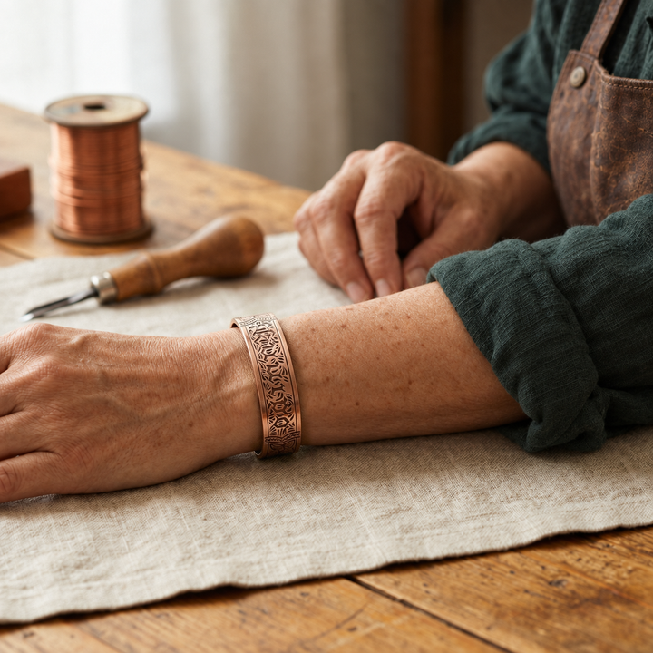 Miriam's Drift Copper Bracelet