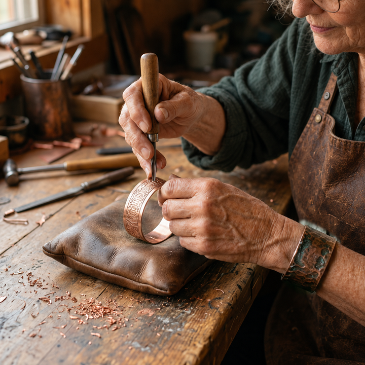 Miriam's Drift Copper Bracelet
