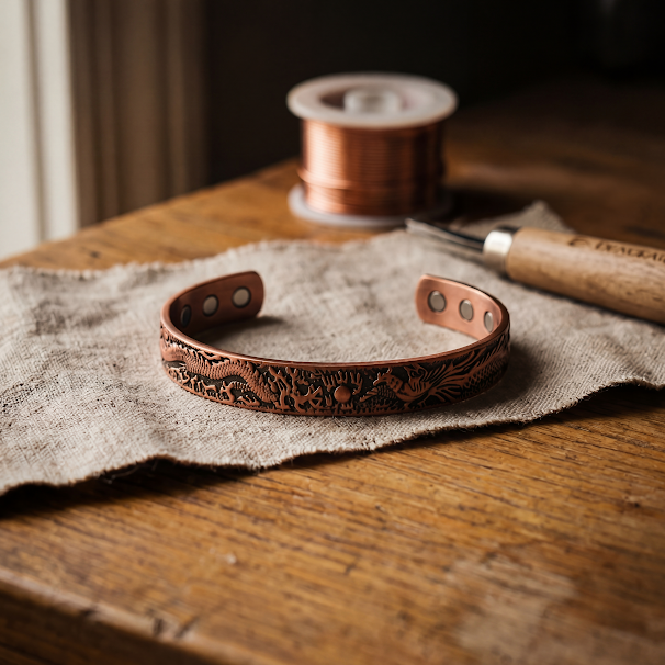 Miriam's Loam Copper Bracelet