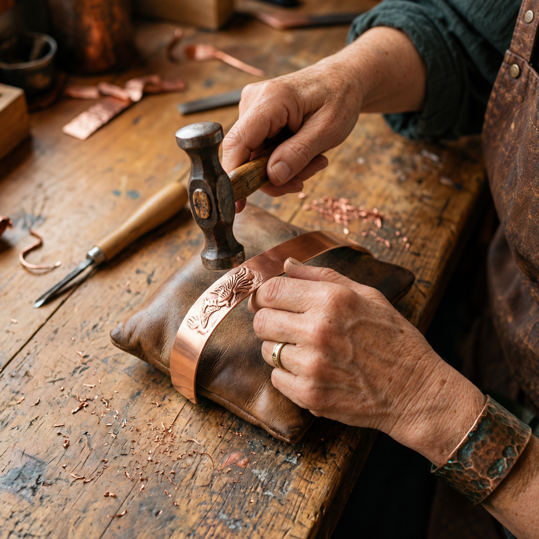 Miriam's Loam Copper Bracelet