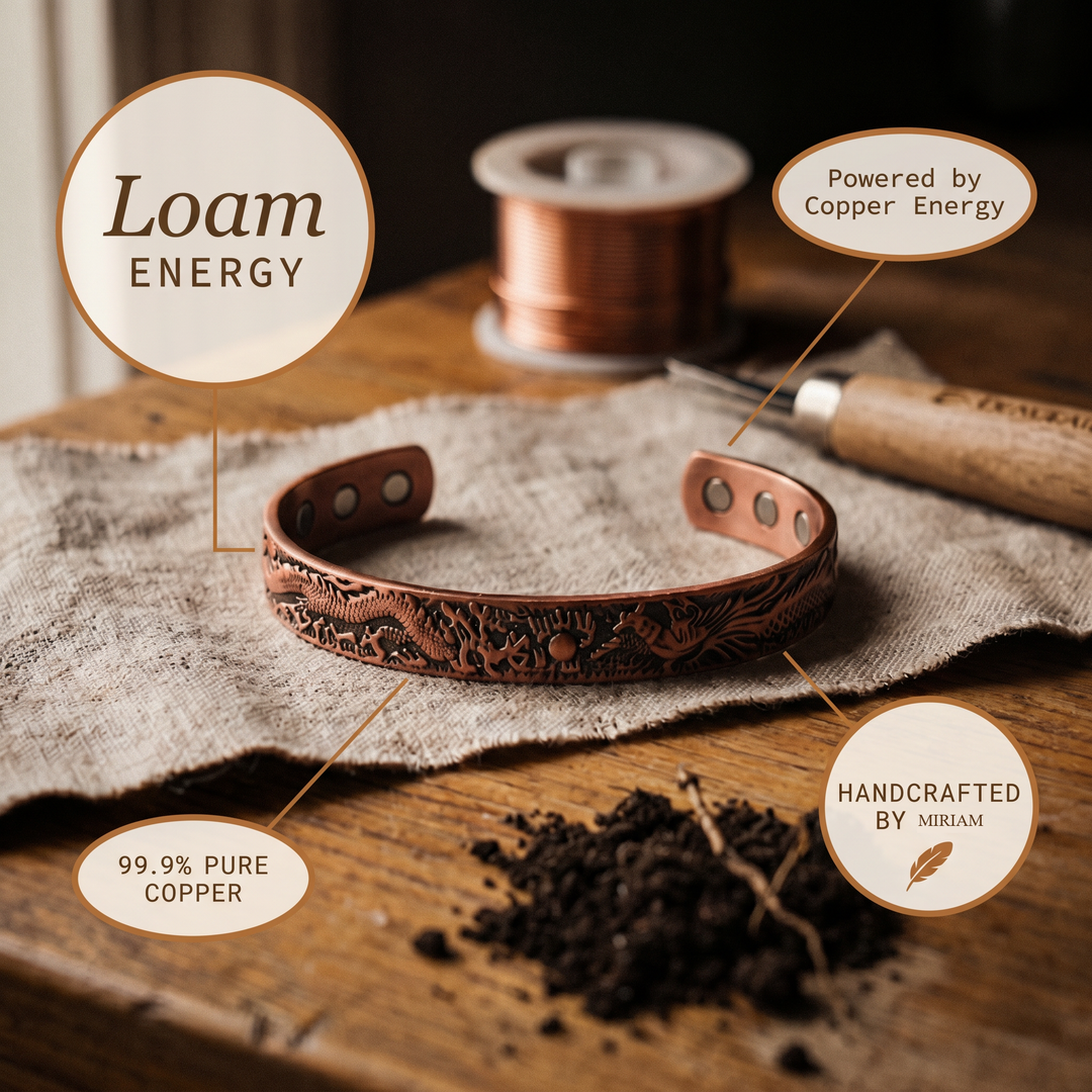Miriam's Loam Copper Bracelet