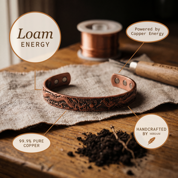 Miriam's Loam Copper Bracelet