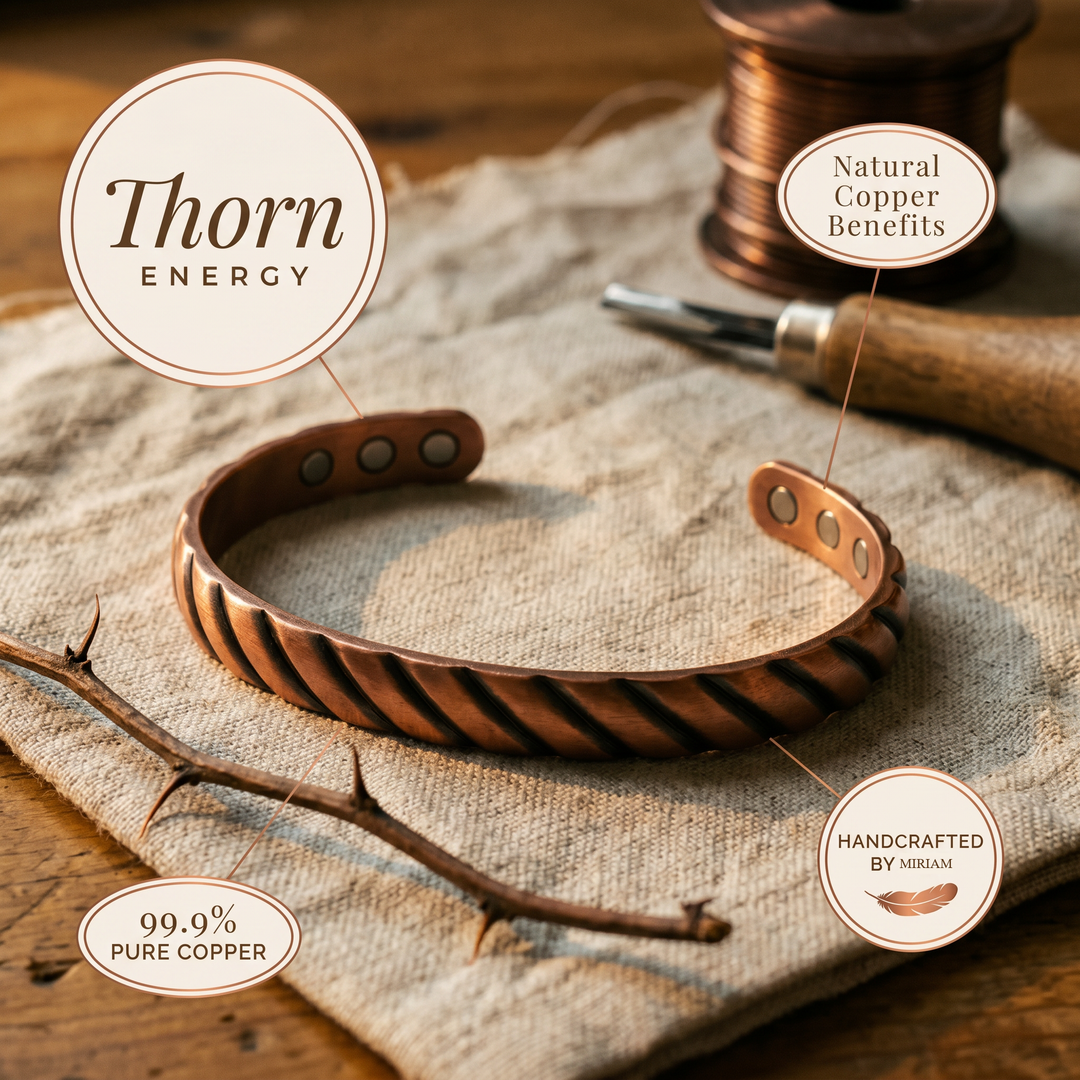 Miriam's Thorn Copper Bracelet