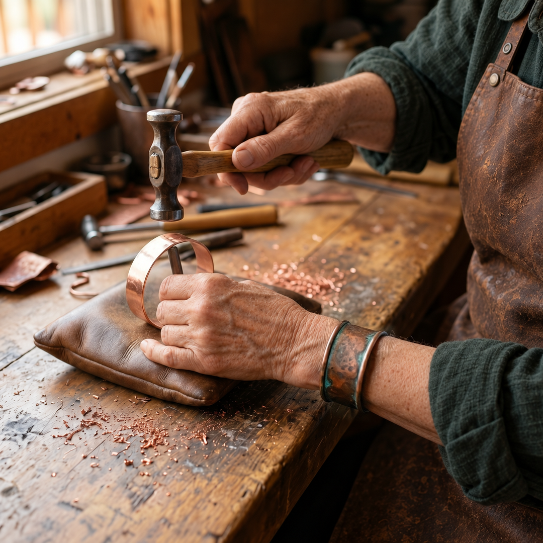 Miriam's Wick Copper Bracelet