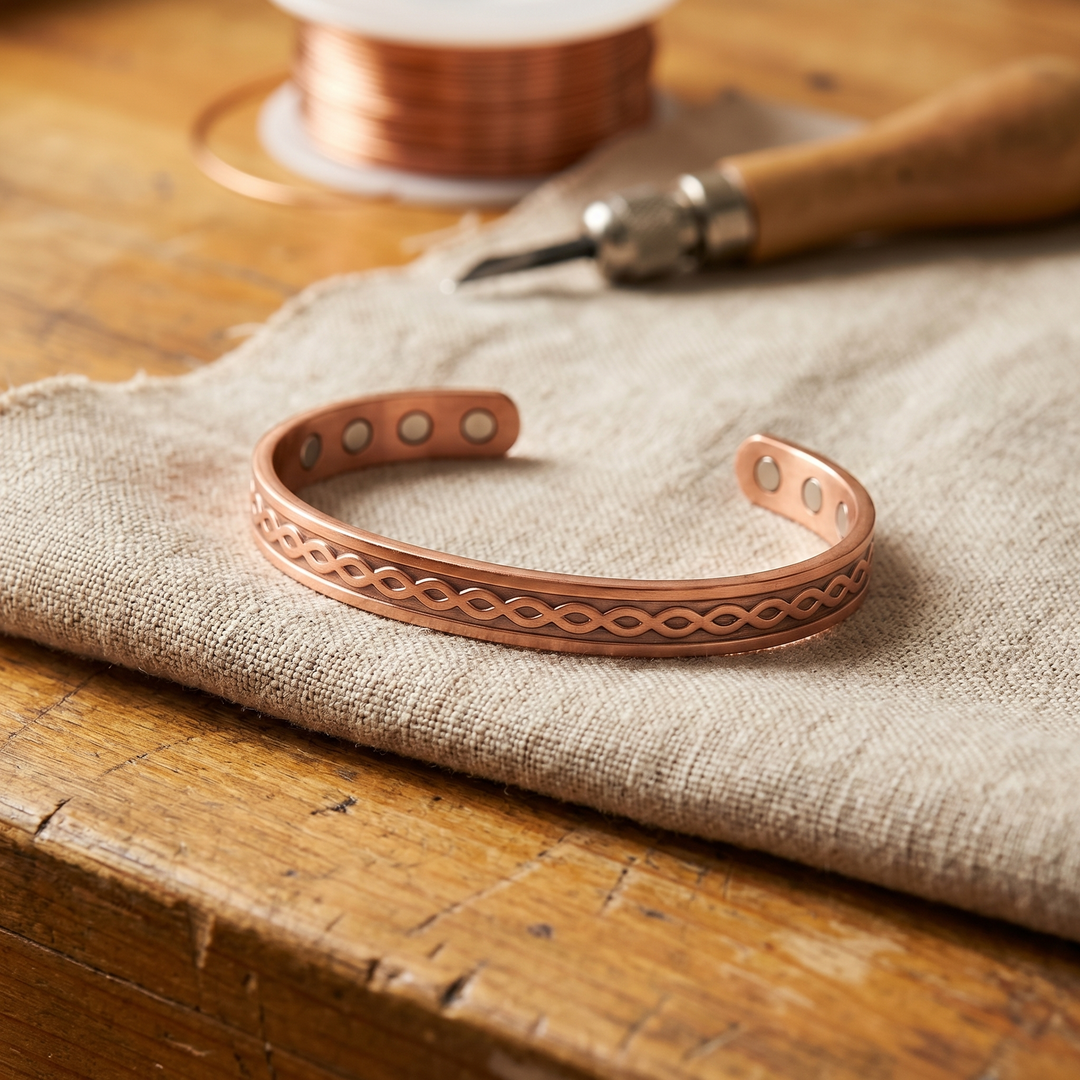 Miriam's Current Copper Bracelet