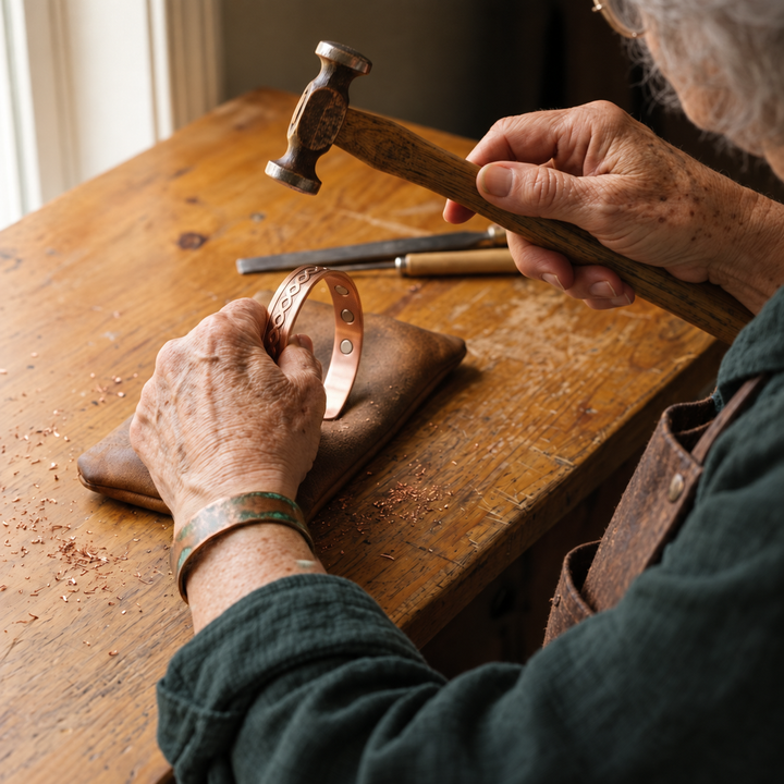 Miriam's Current Copper Bracelet