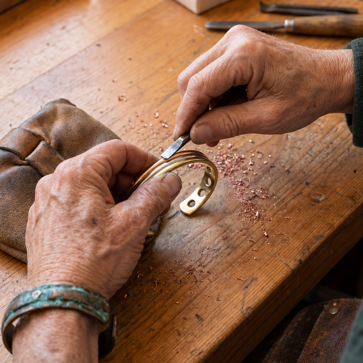 Miriam's Fell Copper Bracelet