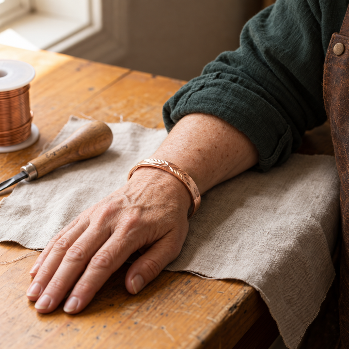 Miriam's Lunar Copper Bracelet