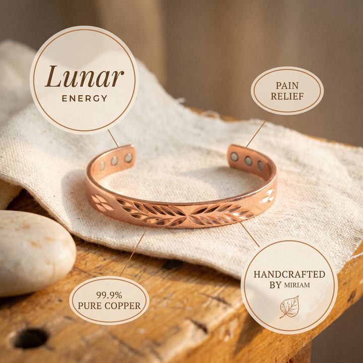 Miriam's Lunar Copper Bracelet