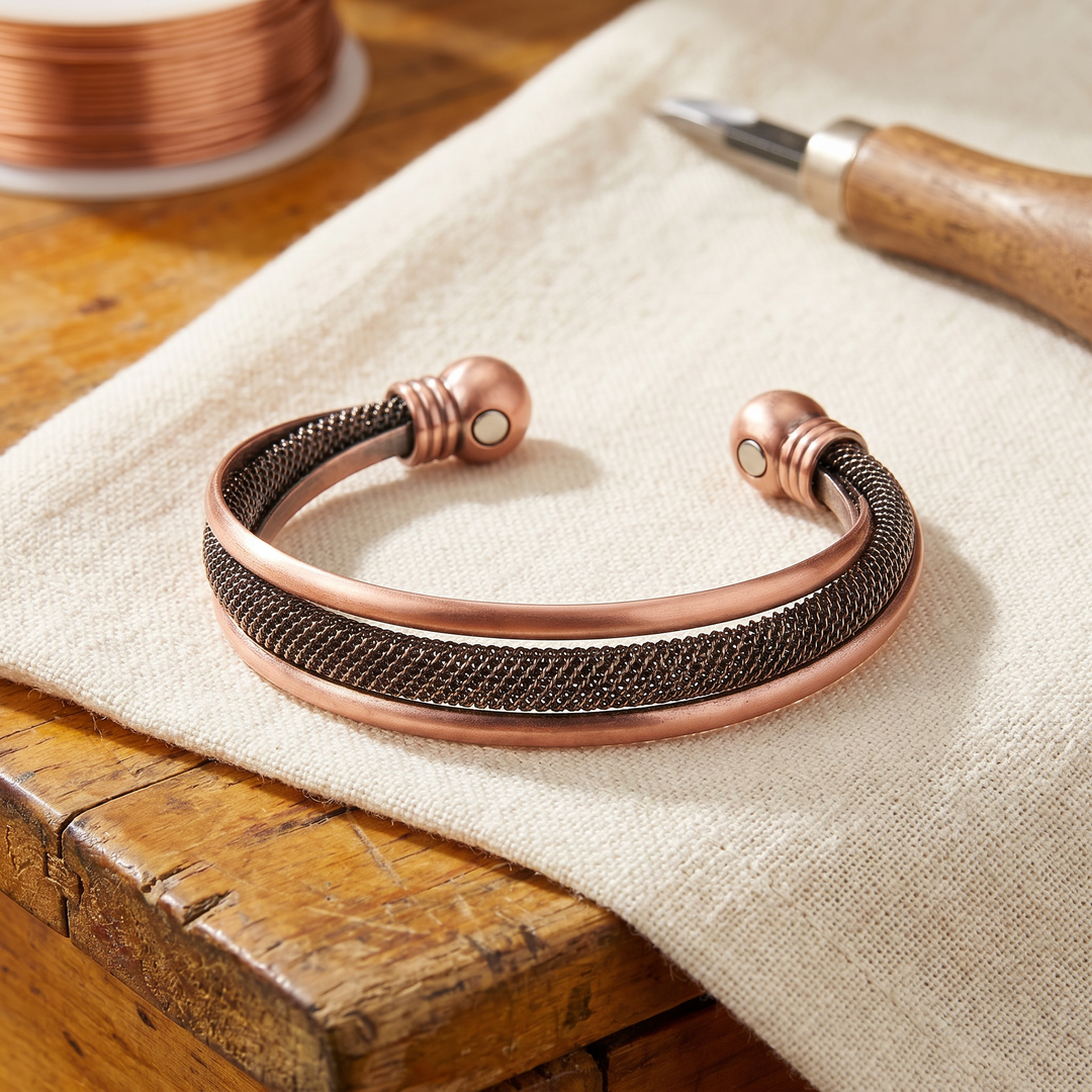 Miriam's Cairn Copper Bracelet