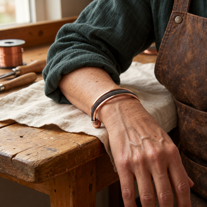 Miriam's Cairn Copper Bracelet