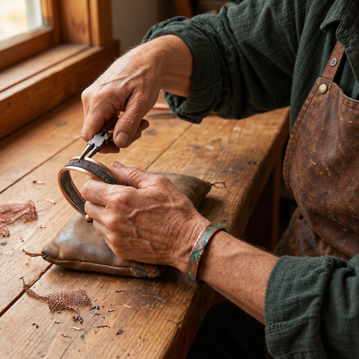 Miriam's Cairn Copper Bracelet