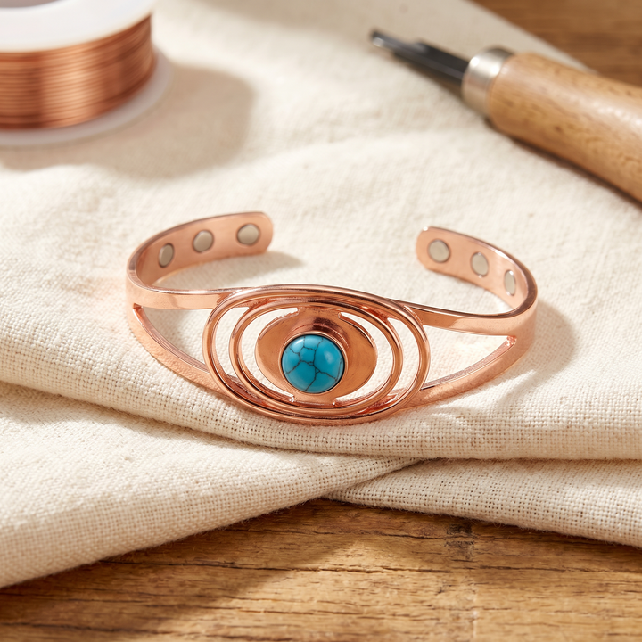 Miriam's Sedge Copper Bracelet