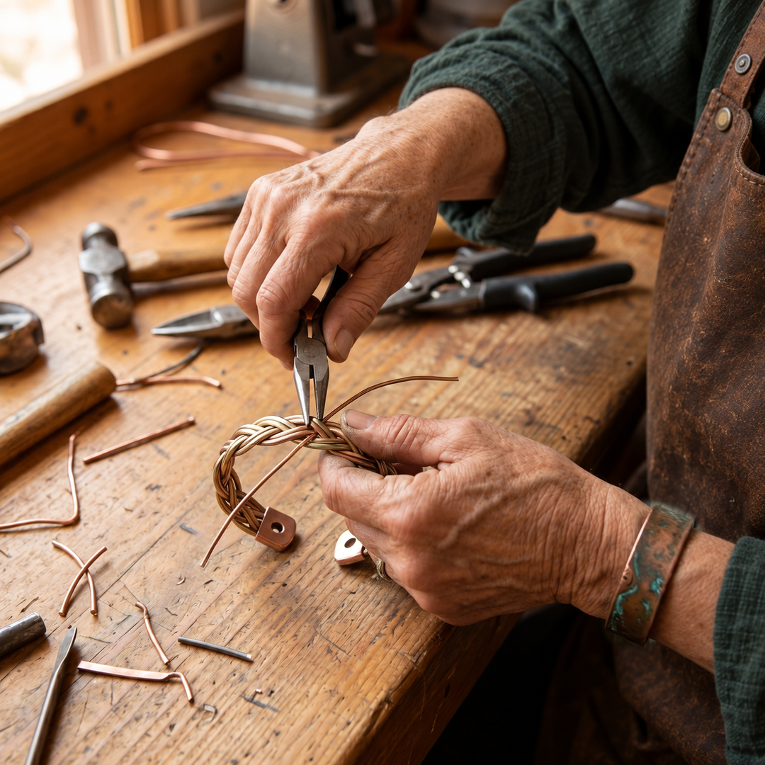 Miriam's Mire Copper Bracelet