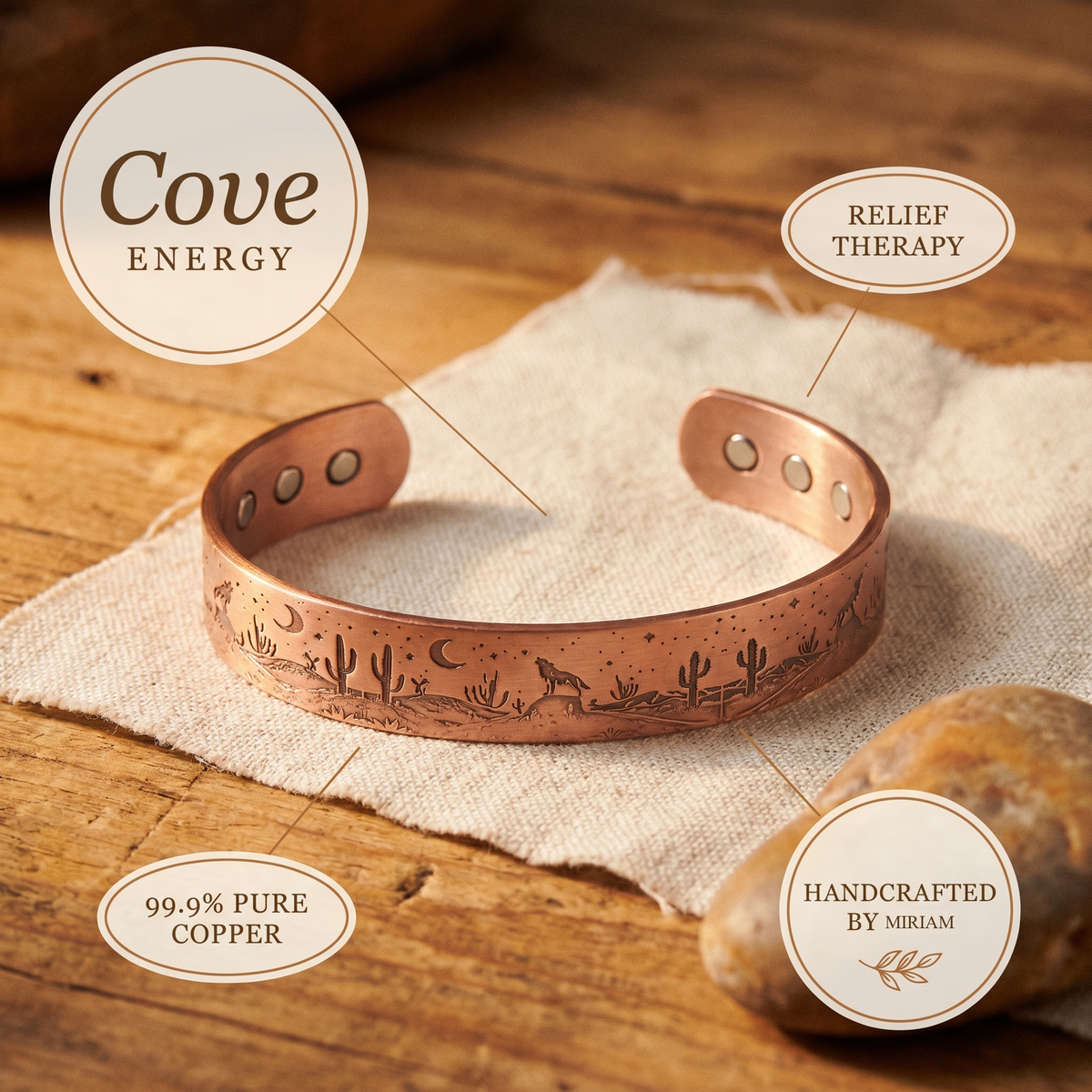 Miriam's Cove Copper Bracelet