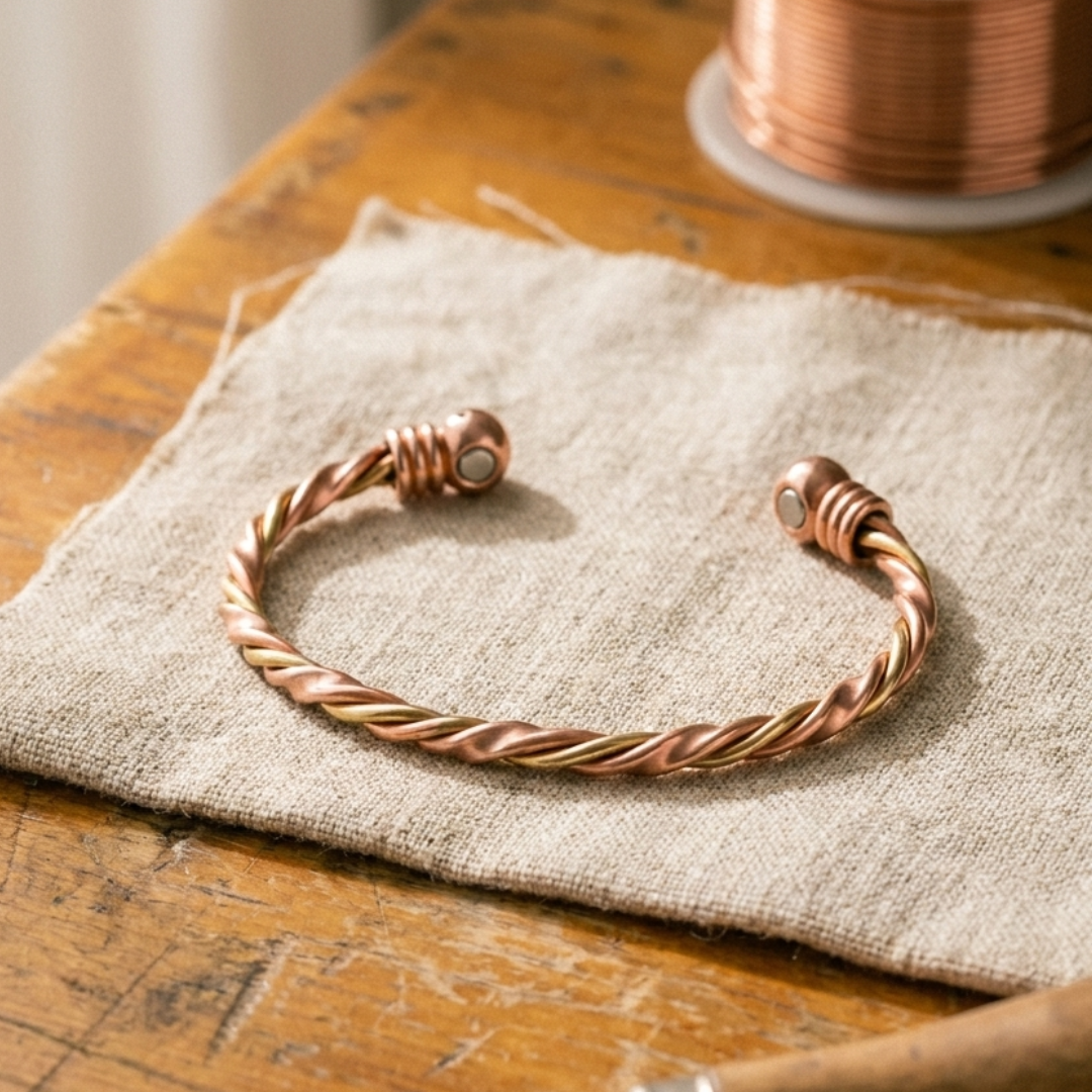 Miriam's River Copper Bracelet