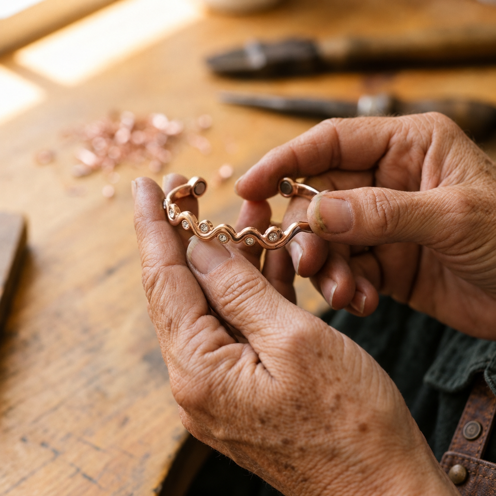 Miriam's Lark Copper Bracelet