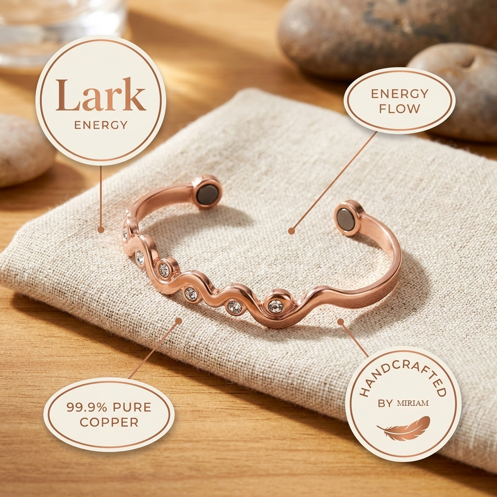 Miriam's Lark Copper Bracelet