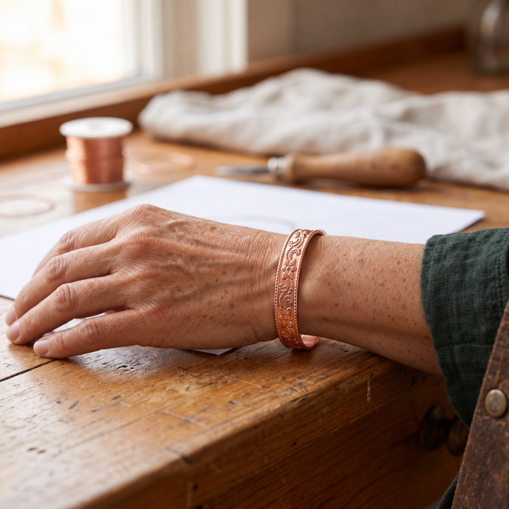 Miriam's Moor Copper Bracelet