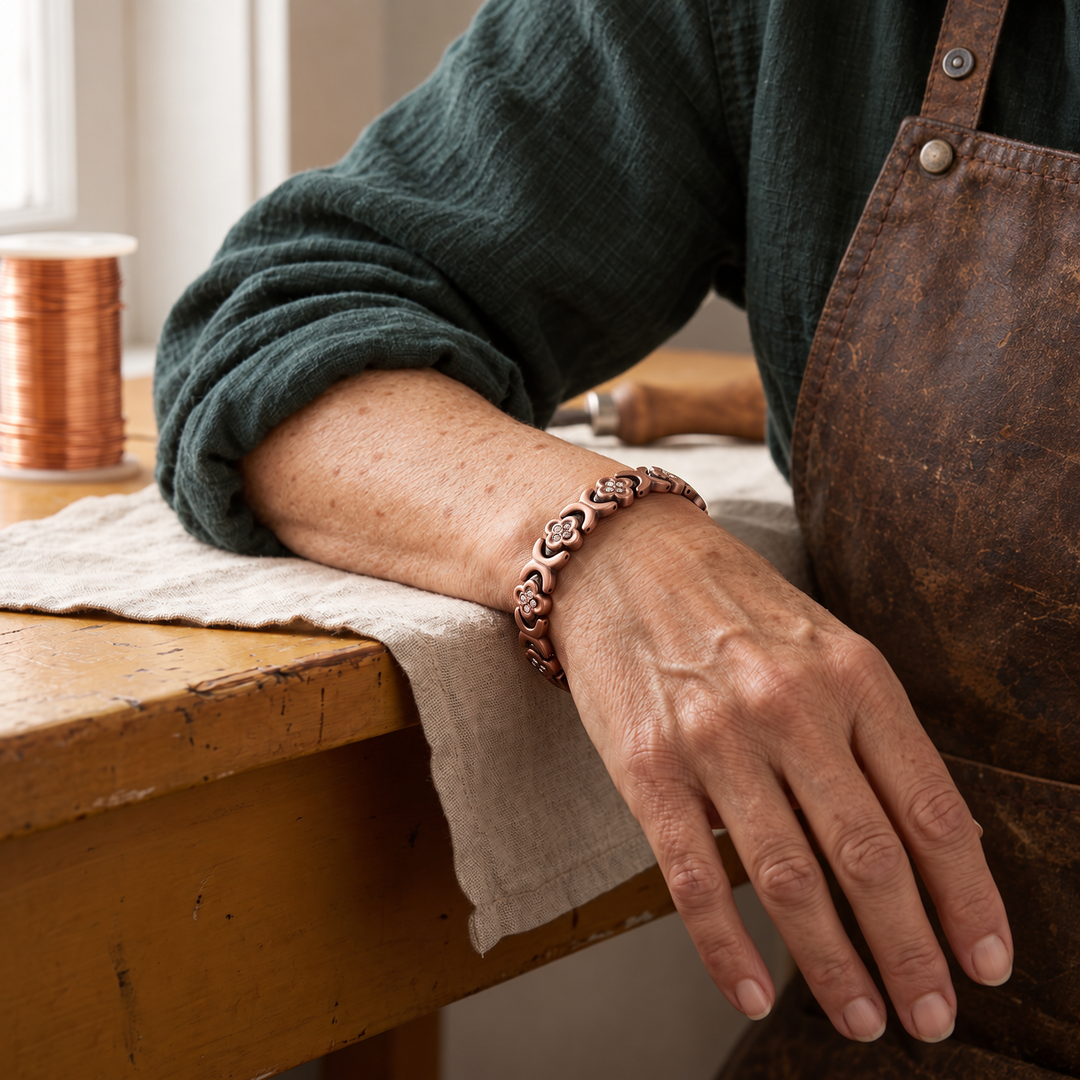 Miriam's Keel Copper Bracelet
