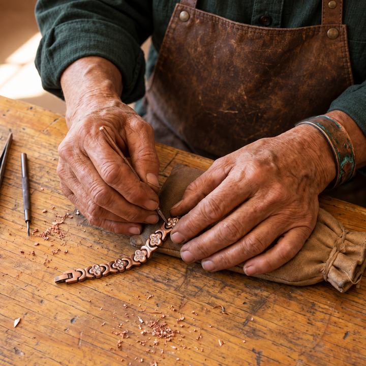 Miriam's Keel Copper Bracelet