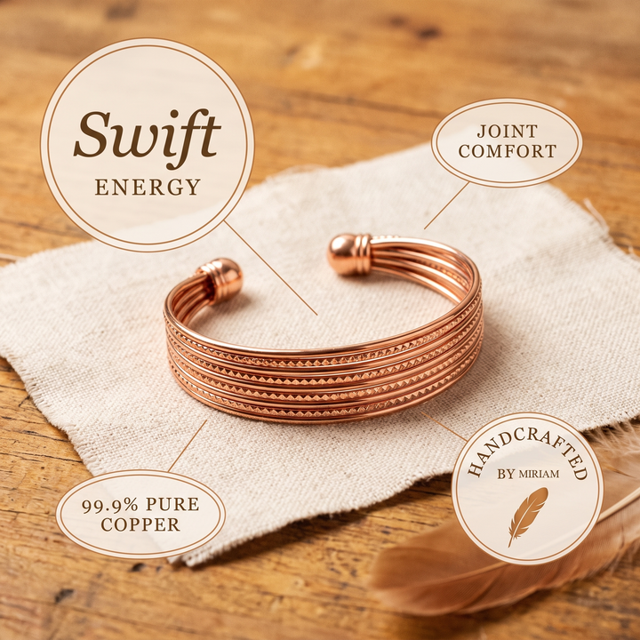 Miriam's Swift Copper Bracelet