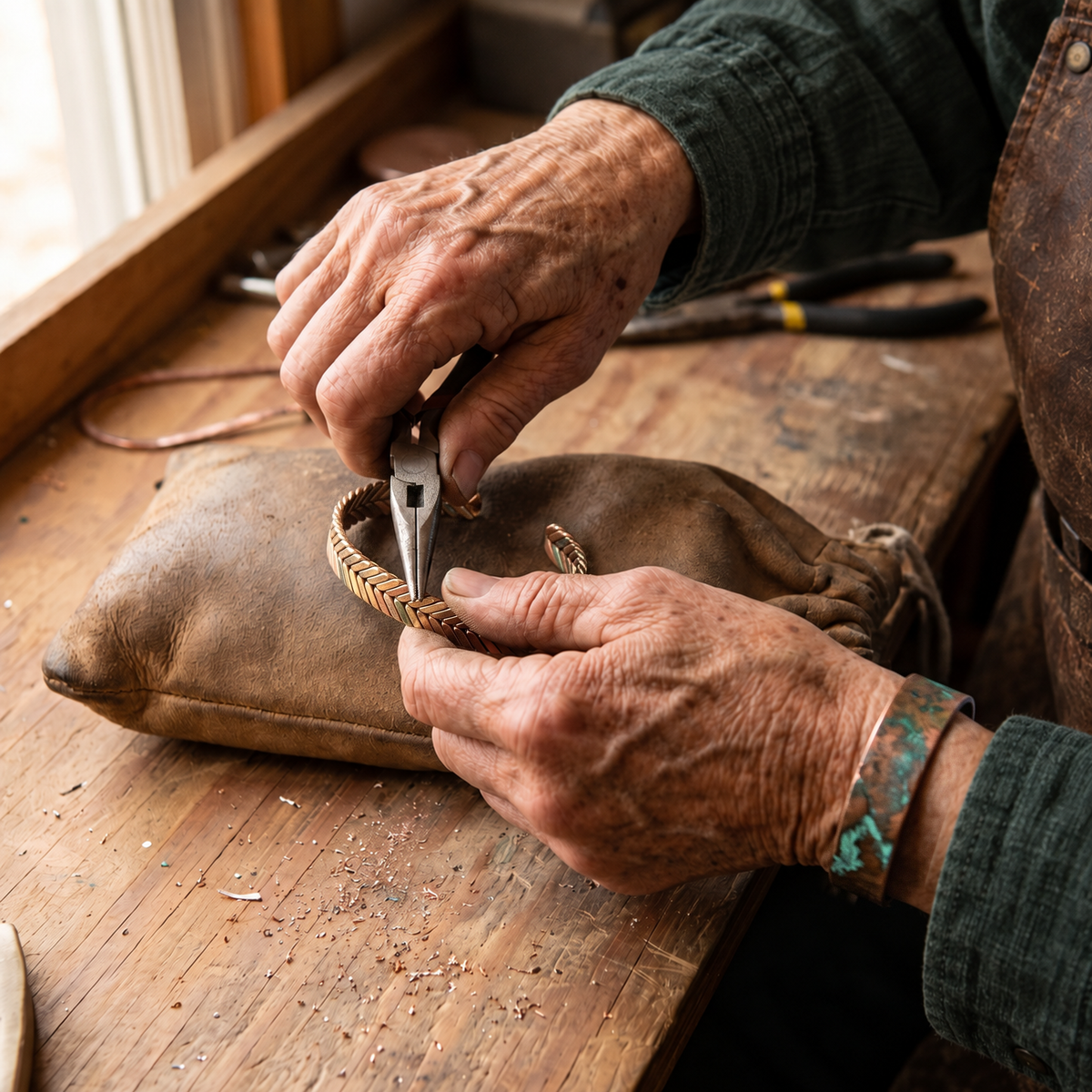 Miriam's Copse Copper Bracelet
